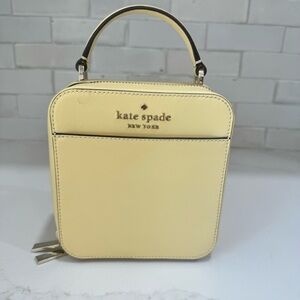 Kate Spade New York Daisy Vanity Butter Yellow Crossbody Bag